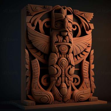 3D model totem (STL)